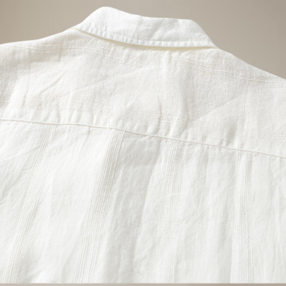 John Striped Linen Shirt