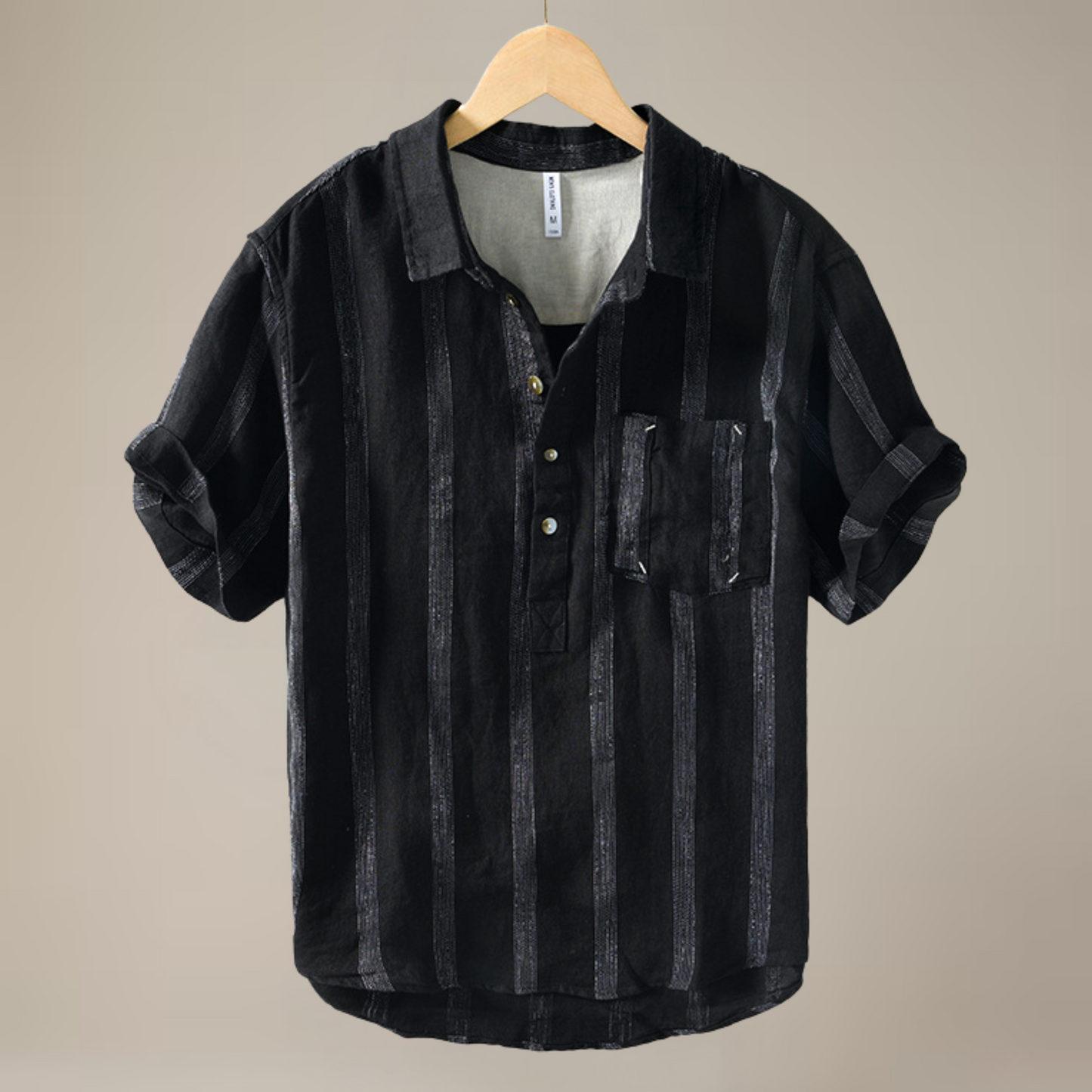 John Striped Linen Shirt
