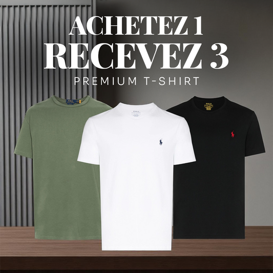 T-shirt premium – (Achetez 1, recevez 3)