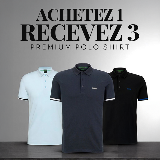 Polo premium – Achetez 1, recevez 3